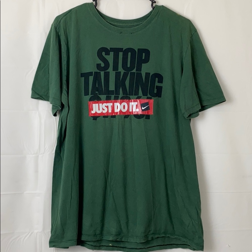NIKE JUST DO IT SHIRT/ Size:L